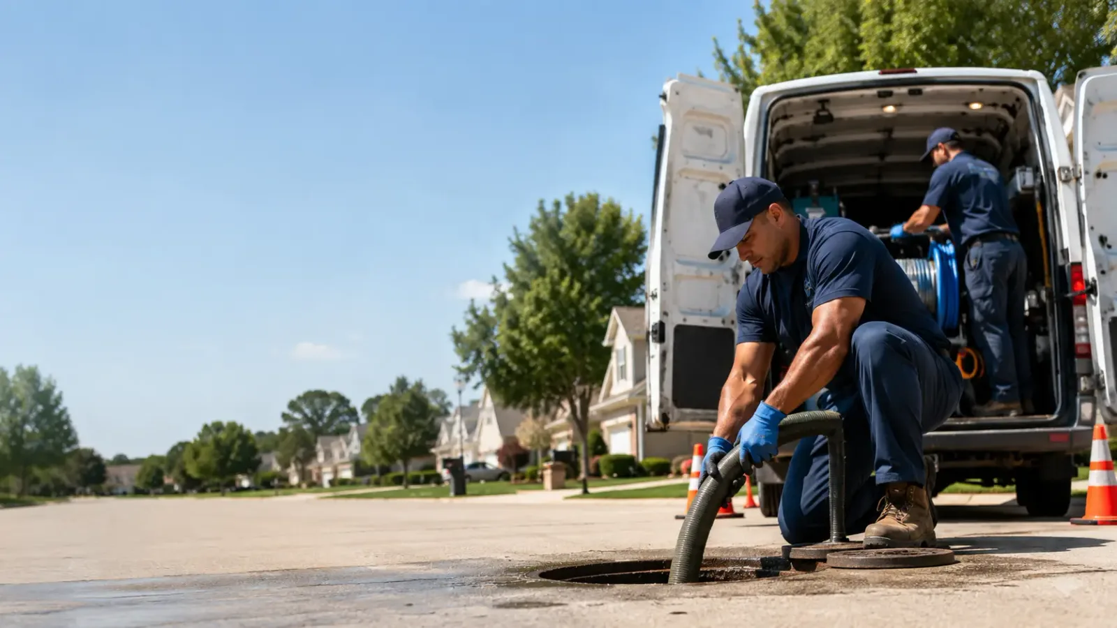 Sewer Backup Cleanup services in Hustle, VA
